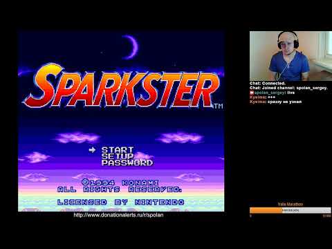 Видео: Сполан - Sparkster (SNES) - Hard