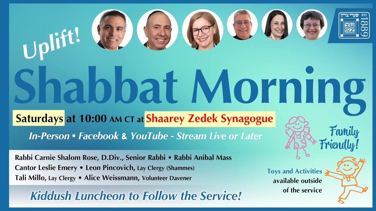 Shabbat Shemot 5786 // Morning Service