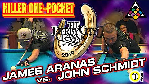KILLER ONE-POCKET: James ARANAS vs. John SCHMIDT -...