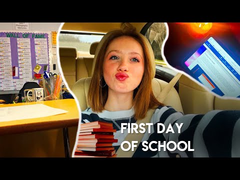 First day of school of 2 semester🇺🇸/американская школа/early graduation/первый день школы