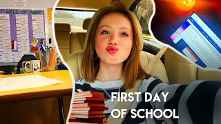 First day of school of 2 semester🇺🇸/американская школа/early graduation/первый день школы