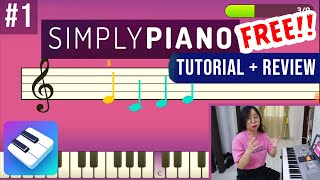 How to Play Simply Piano for FREE (Iphone & Android) - Review & Tutorial  bermain simply piano gratis - YouTube