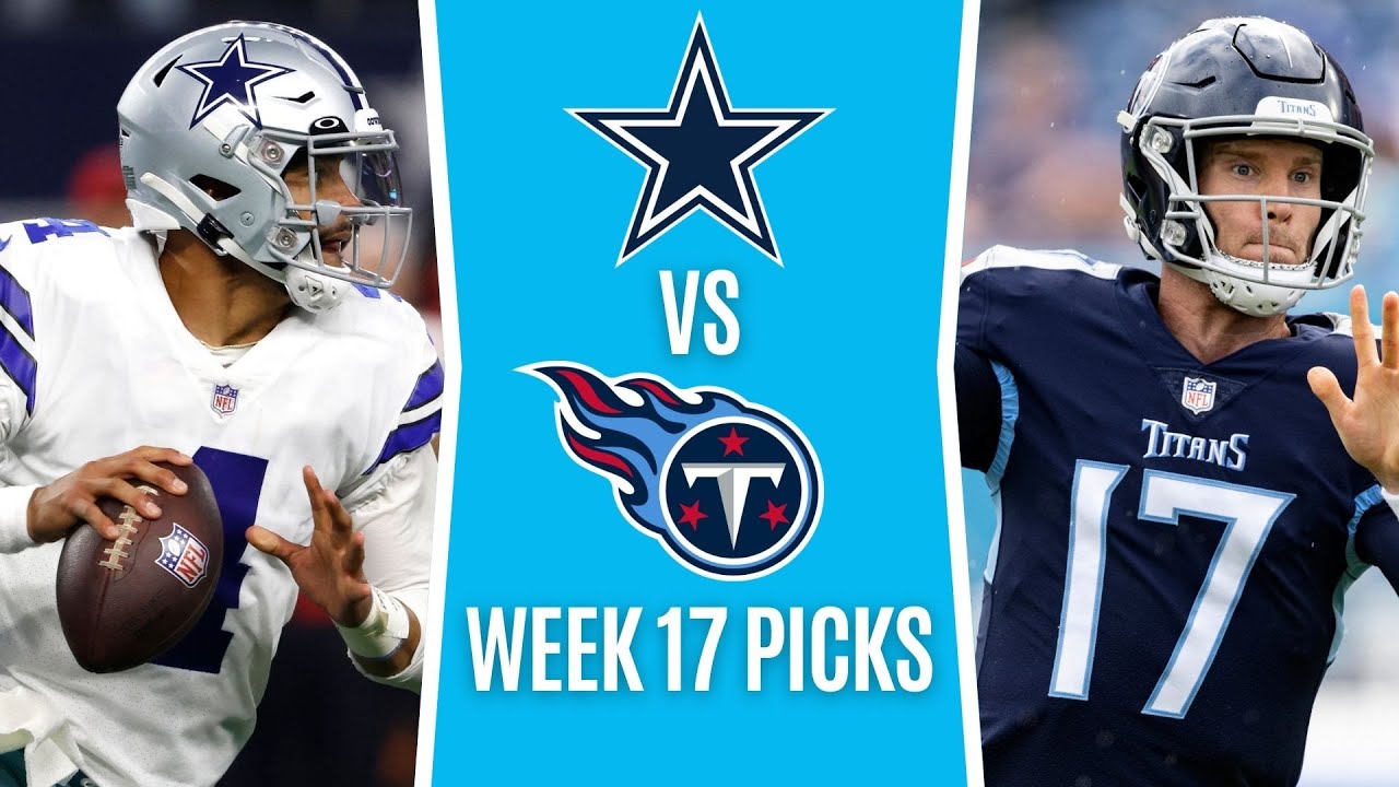 Thursday Night Football (NFL Picks Week 17) COWBOYS vs TITANS TNF Free Picks & Odds YouTube