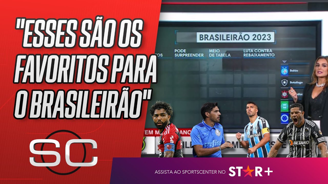 BRASILEIRÃO 2023: QUEM VAI SER CAMPEÃO? REBAIXADO? LIBERTADORES; VEJA AS PROJEÇÕES