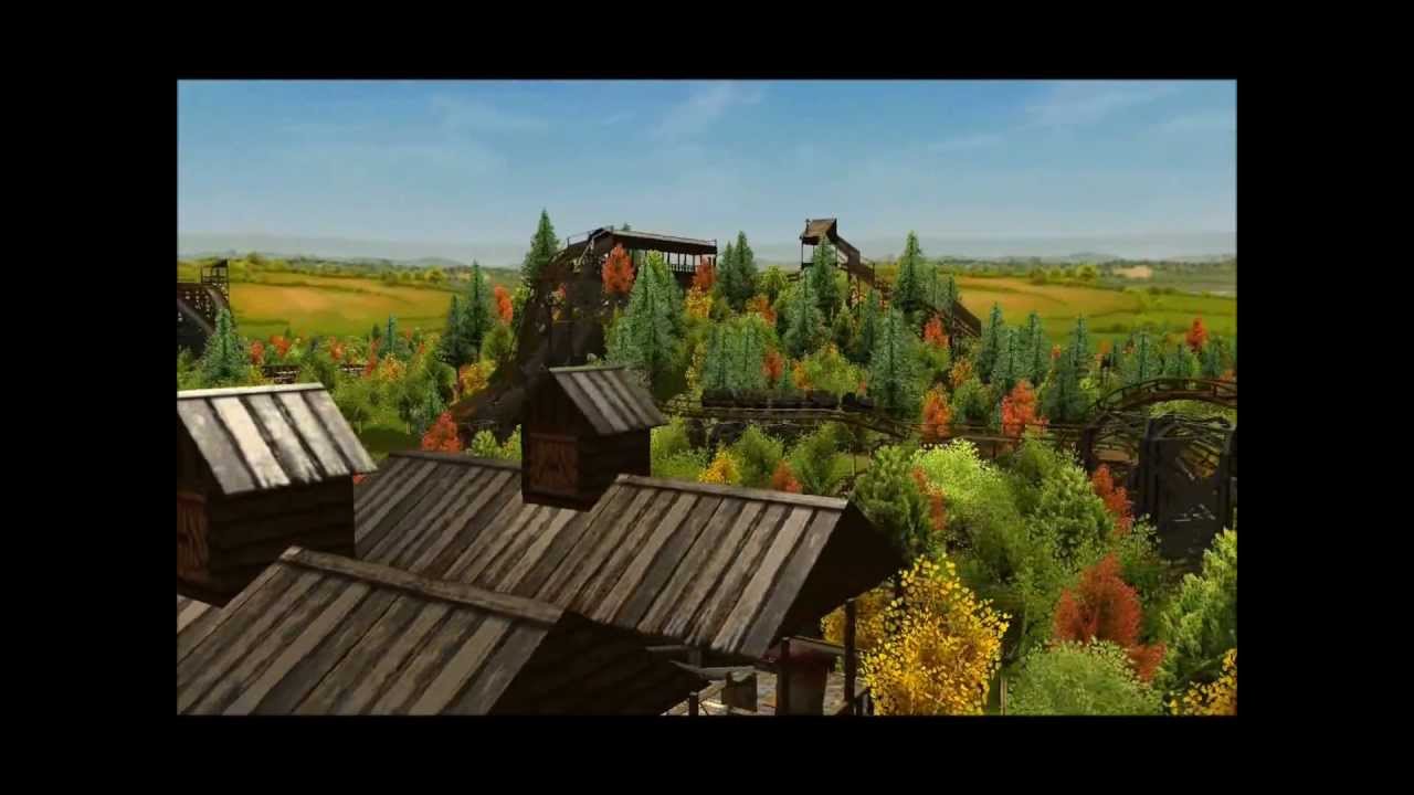 Mine Rct3 Schwarzwald Mine Train RCT3 - YouTube