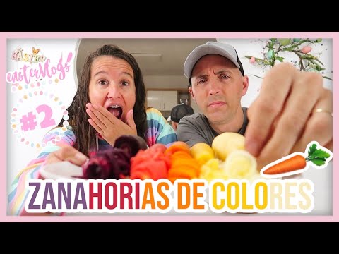 Video: Zanahorias Multicolores