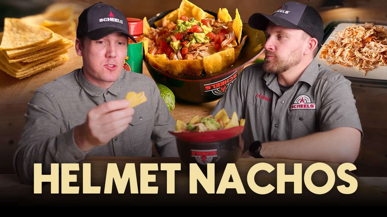 Ultimate Cheesy Chicken Helmet Nachos YouTube