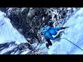 Cilley - Barber to Knife Edge, Mount Katahdin | Winter Ice Climbing Trip Baxter State Park