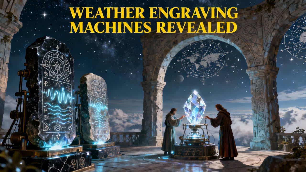 Ancient Weather Making Machine Ancient Machines That Engraved Weather Into Stone - YouTube