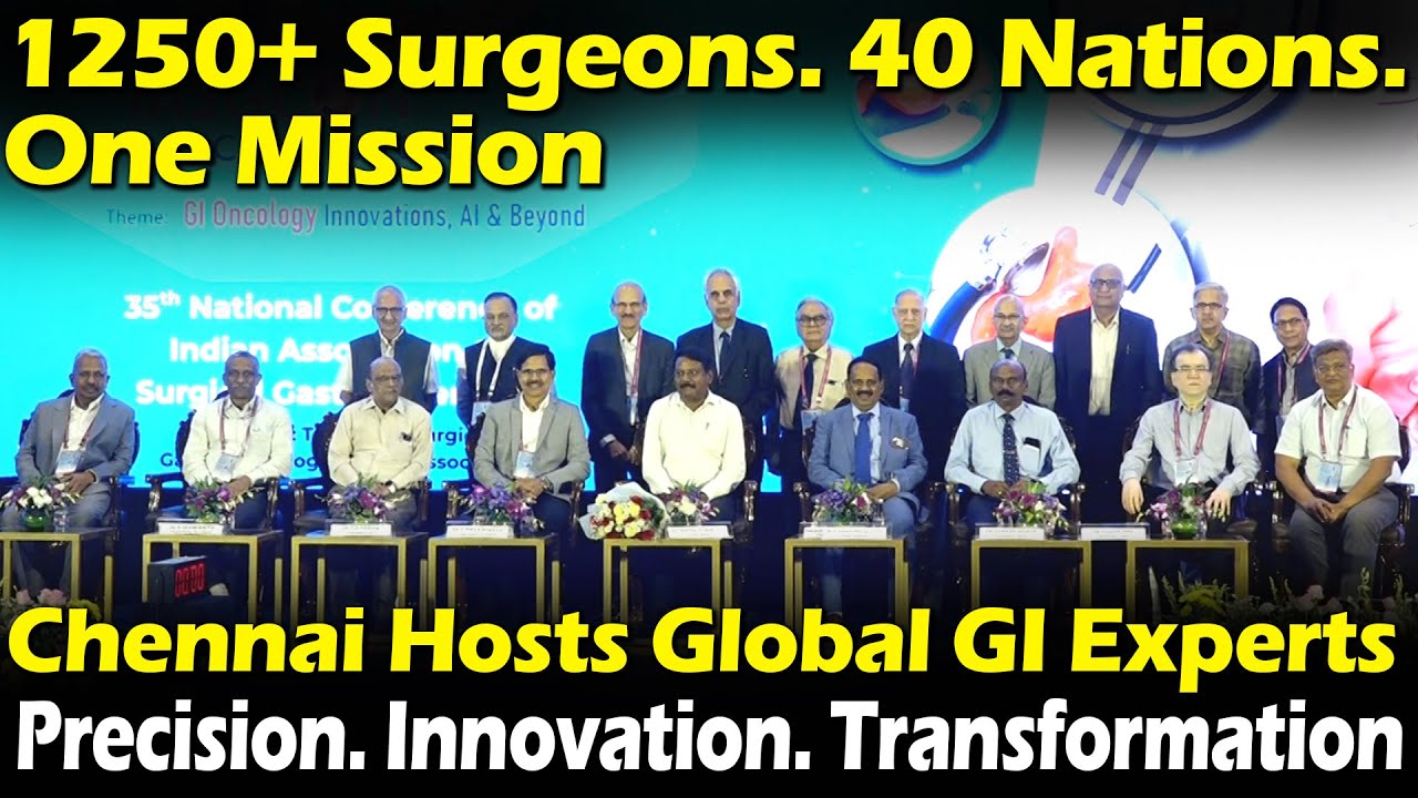 IASGCON 2025 Inaugurated in Chennai: Focus on GI Oncology and AI ...