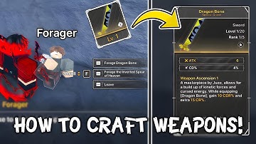 How to Craft Special Grade Weapons FAST in Jujutsu Zero (Full Guide)