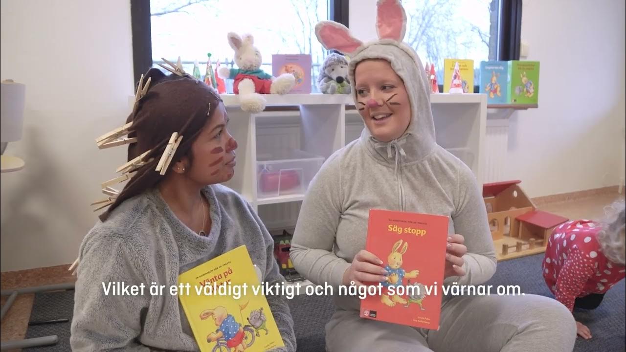 Arbete med barnkonventionen i förskolorna i Landskrona stad - YouTube