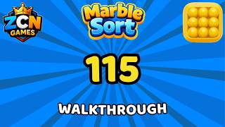 Marble Sort Level 115 Walkthrough | Solution