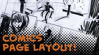 How to layout your comic book pages - Comics For Beginners episode 3