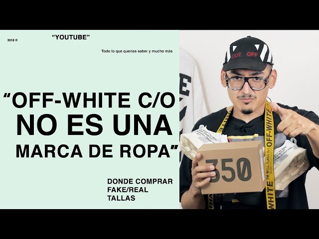 éxtasis Rama Anuncio OFF WHITE NO ES UNA MARCA DE ROPA!!| Mira el video | FAKE, DONDE COMPRAR,  TALLAS Y MUCHO MÁS - YouTube