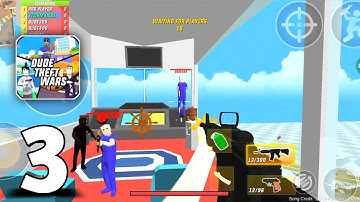 Dude Theft Wars - Gameplay Walkthrough Part 3 - Multiplayer: All Game Modes (iOS, Android)