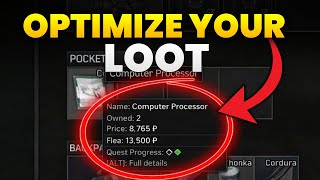 Display the price of Tarkov items in the game! (100% legal)