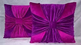 طريقة خياطة مخدة ديكور على شكل زهرة ----How to sew a pillow in the form of a flower