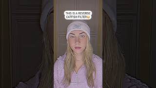 reverse catfish filter😳 #shorts