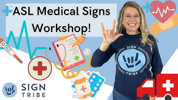 ASL Medical Signs 1 Hour Workshop Recording!! | Sign Tribe Academy | Dr. Luanne Sailors
