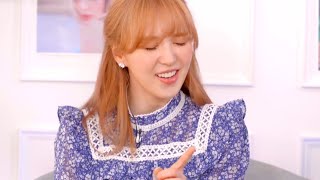 Just Wendy casually singing