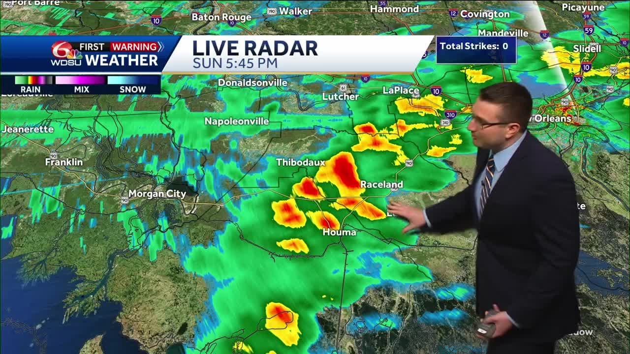 Rain ending, turning drier and warmer this week - YouTube