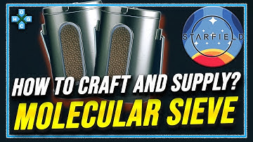 Starfield MOLECULAR SIEVE Where to get? How to craft? How to supply #starfield #guide