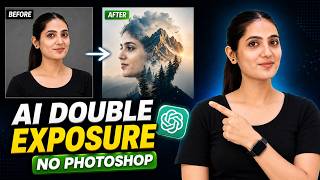 How I Made This Double Exposure Photo in ChatGPT in Seconds!