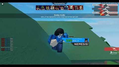 Dumb hacker caught on video lol (roblox arsenal)