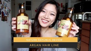 Katrina's Nature Republic Review | Argan Hair Line | SOFT SILKY SEXY HAIR screenshot 5