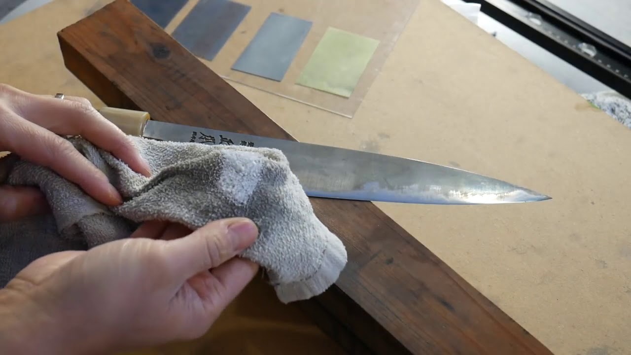 Removing Patina from Your Knife– Koi Knives