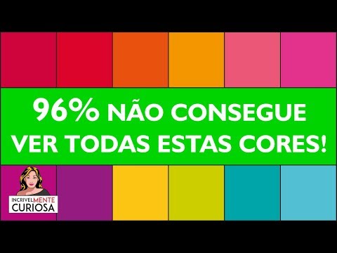 Vídeo: A Tetracromacia é Real? Definição, Causas, Teste E Muito Mais