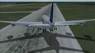 A380 GARUDA INDONESIA EXTREME CROSSWIND LANDING