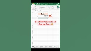 Auto-Write Dates in Excel With This simple Trick in Seconds!📅  #excel #excelshorts