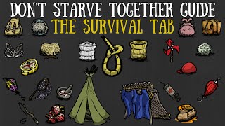 Don't Starve Together Guide: The Survival Tab
