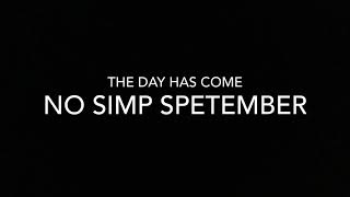 NO SIMP SEPTEMBER