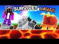 I Beat SURVIVE LAVA FOR BRAINROTS In Roblox