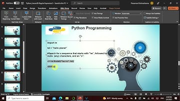 Python L28  in Tamil, This video explains Regular Expression2,  Non Tech People can understand well.