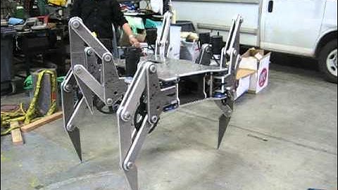Spider Robot Walking Test - EPIC FAIL