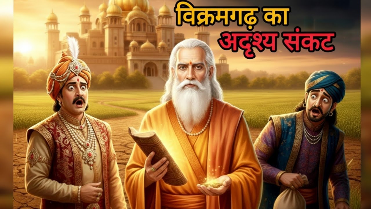विक्रमगढ़ का अदृश्य संकट | लालच की सच्चाई | Moral Story