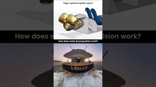 How Water Jet Propulsion Powers Boats Without a Propeller #engineering #waterjet #stem #3ddesign