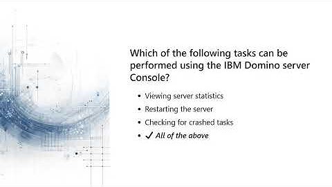 C2040 407 IBM Notes and Domino 9 0 Social Edition System Administration Exam