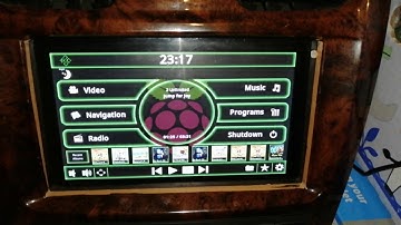 Raspberry pi CarPC screen and kodi control