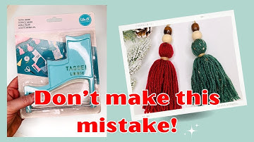 The TRUTH About We R Memory Keepers Tassel Loom