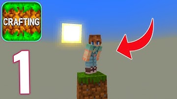 ONE BLOCK SKYBLOCK in Crafting and Building - Part 1