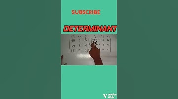 Solving Determinant without expanding|#class12#mathtricks #fastcalculation