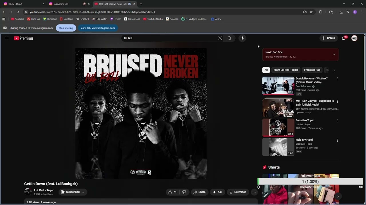 Lul Rell Bruised Never Broken Album Reaction
