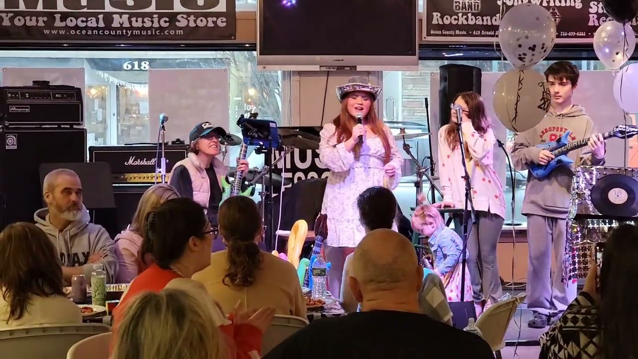 Birthday party at Ocean County Music Fantastic!
