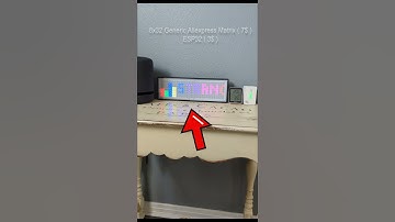 Home Assistant Notification DIY LED Matrix with Awtrix Light