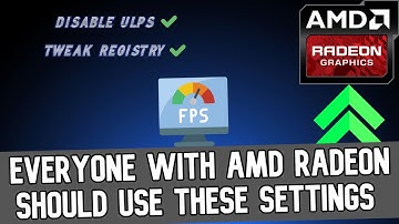 How to FIX LOW PERFORMANCE on AMD GRAPHICS CARD *Optimize  &  Tweak Settings* to Improve Performance